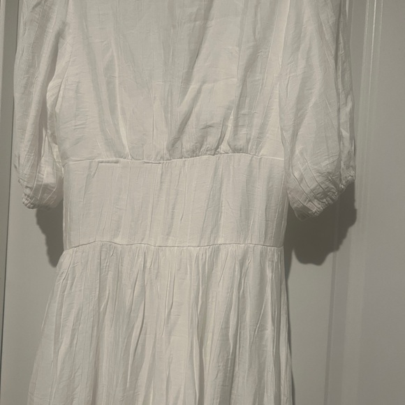 Commense White Button-Down Dress NWT - Picture 5 of 5